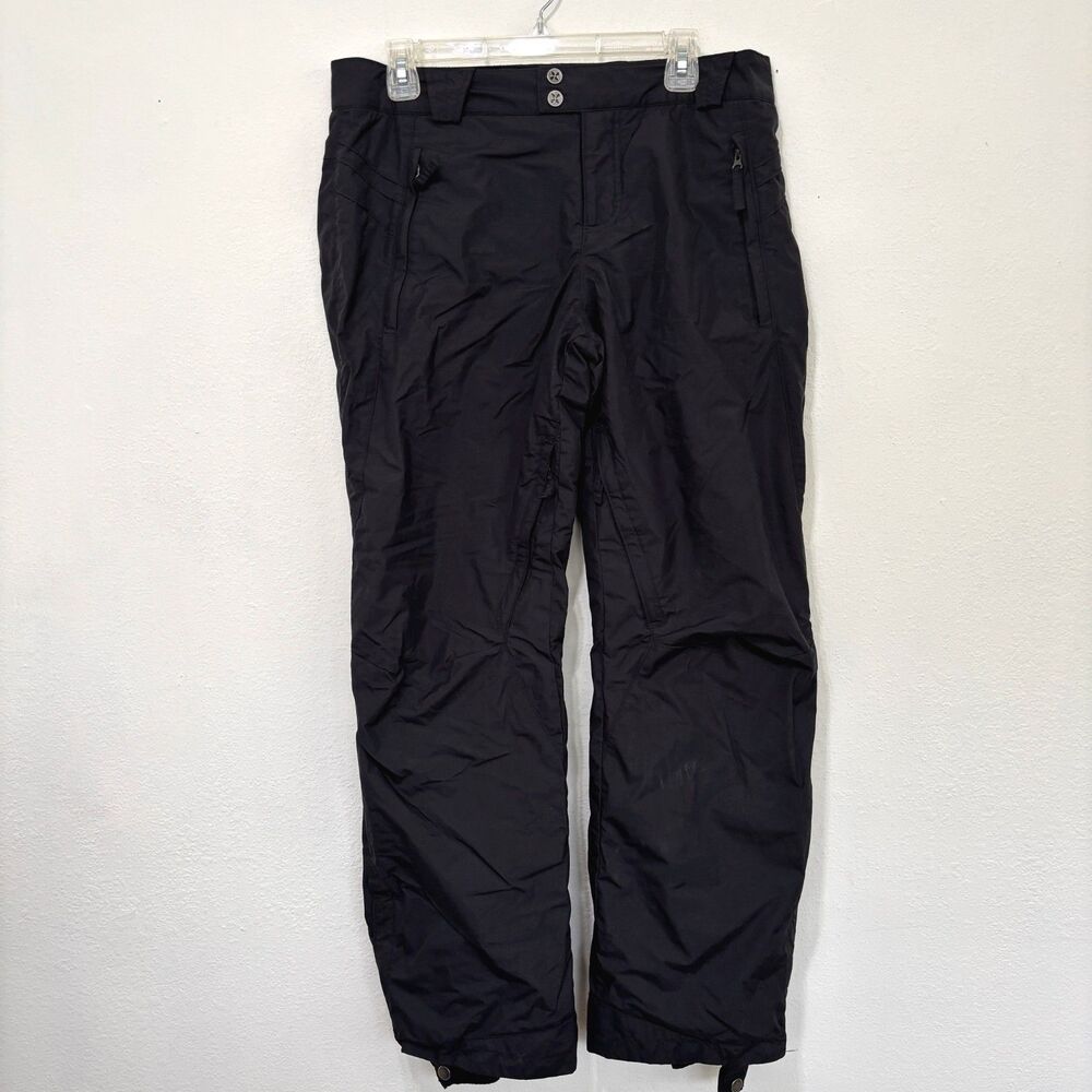 Columbia Womens Omni Tech Ski Snow Ski Pants Medium Black Waterproof Insulated